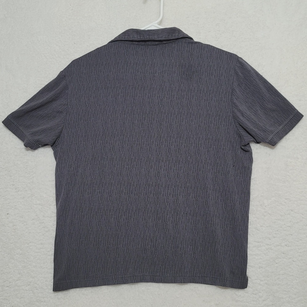 Nat Nast Mens Polo Shirt Size M Medium Luxury Original Gray Short Sleeve Casual - Picture 3 of 9